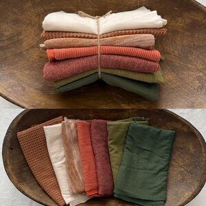 Newborn Photography Wrap Set (Earth Tones)